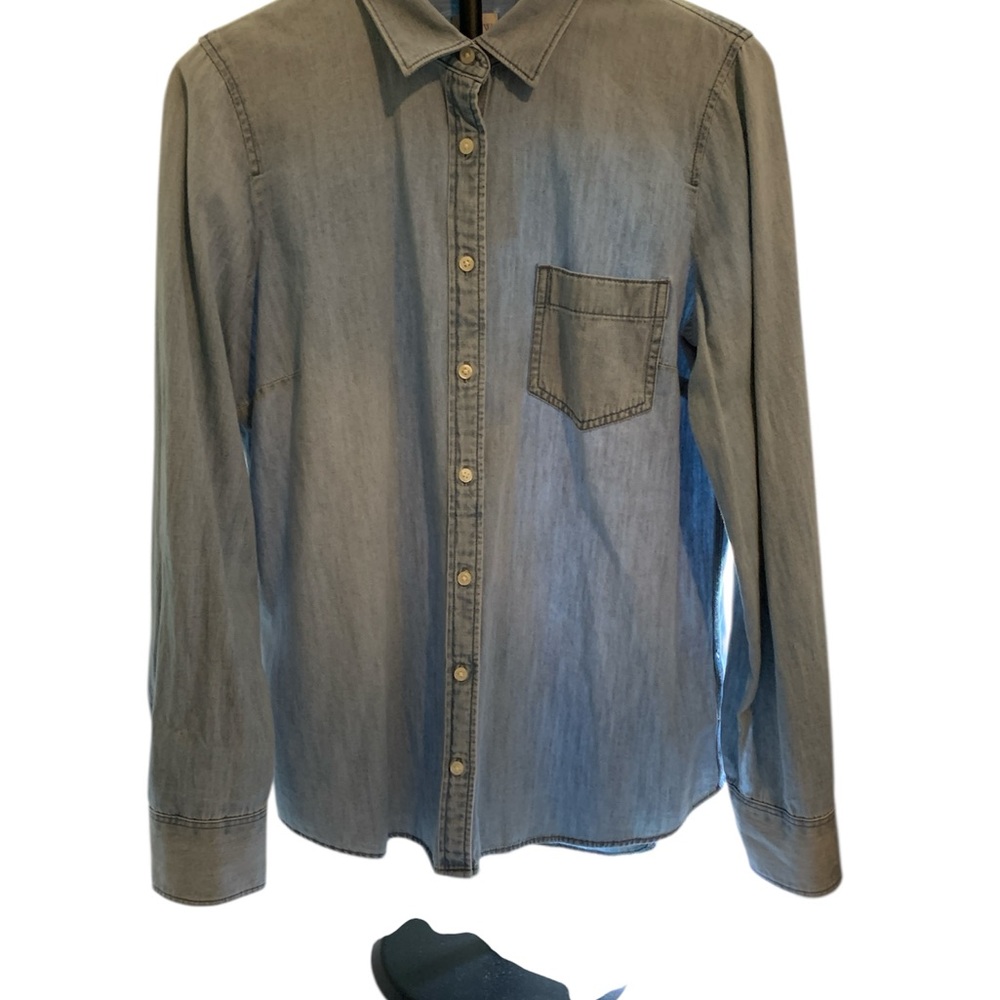 J. Crew Blue Casual Button Down Shirt